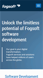 Mobile Screenshot of fogsoft.com